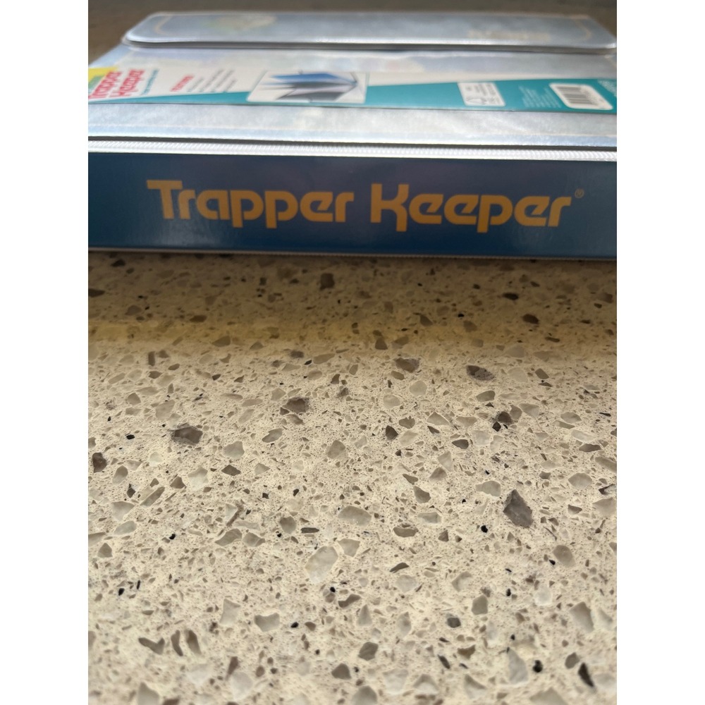 Mead Trapper Keeper Binder Hot Air Balloon Retro 80s 90s Style with 6 Portfolios - Picture 3 of 10